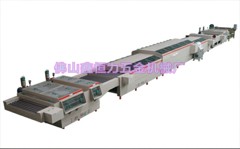 鑫恒力專利產(chǎn)品，全自動水平電解退黑鈦流水線出貨