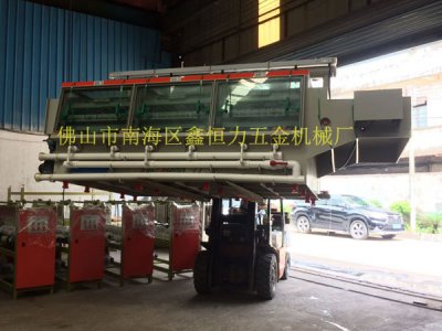 不銹鋼鍋片蝕刻機(jī)裝車發(fā)貨！