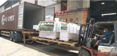 印度客戶定制金屬蝕刻機裝柜出貨！